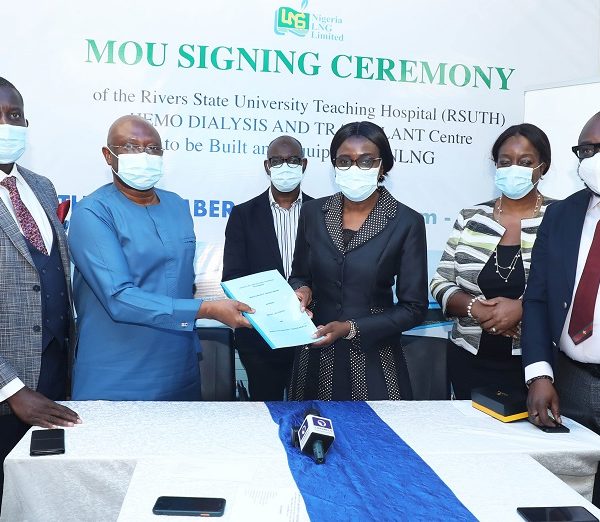 NLNG Donates N381m Renal Centre to RSUTH